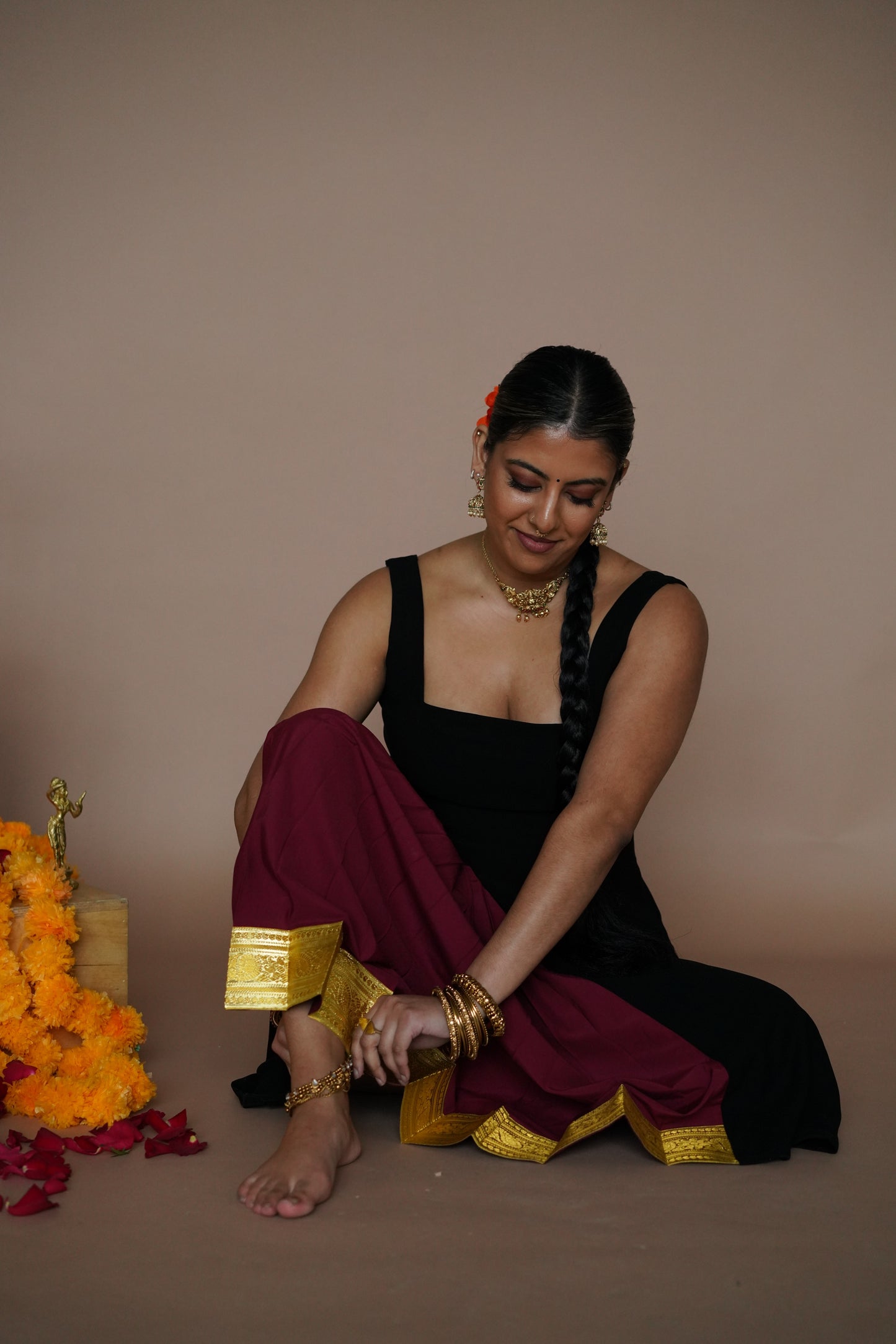 Jali Midi Dress