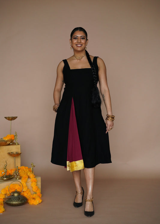 Jali Midi Dress